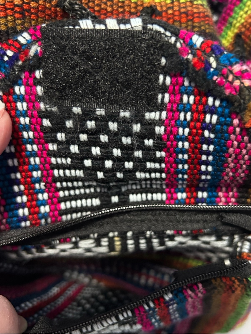 Pinzon Multicolor Festival Backpack Made in Mexico - Picture 9 of 14